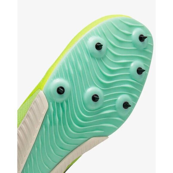 Nike Zoom Rival Mens Track & Field Multi-Event Spikes DC8749-700 Yellow Size 6 - Picture 6 of 9